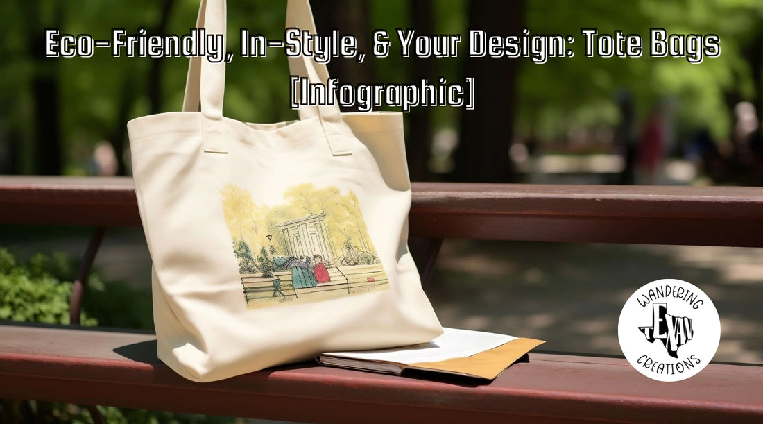 Eco-Friendly, In-Style, & Your Design: Tote Bags [Infographic]