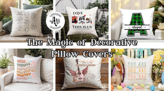 Transform Your Space: The Magic of Decorative Pillow Covers