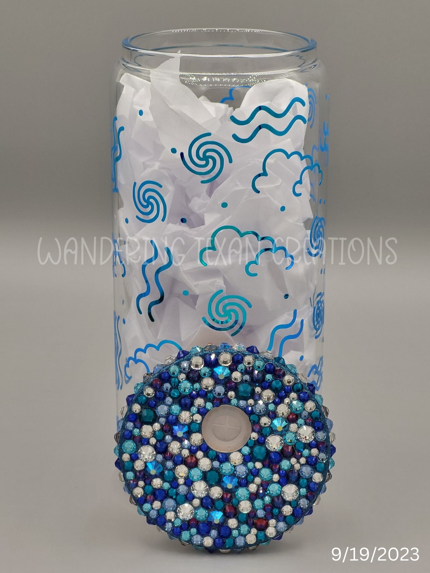 Aquarius Glass Tumbler