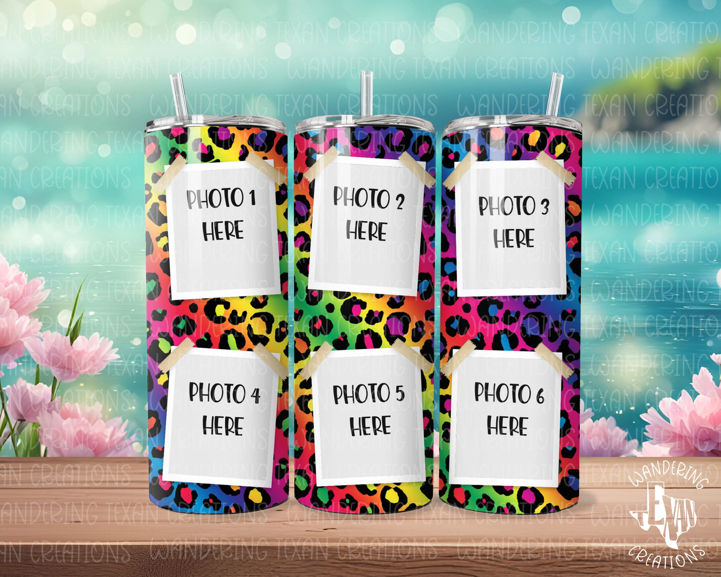 Customizable with 6 of your favorite photos, this tumbler is the perfect gift. With sublimation printing, your photos will stay vibrant and make every sip a celebration.