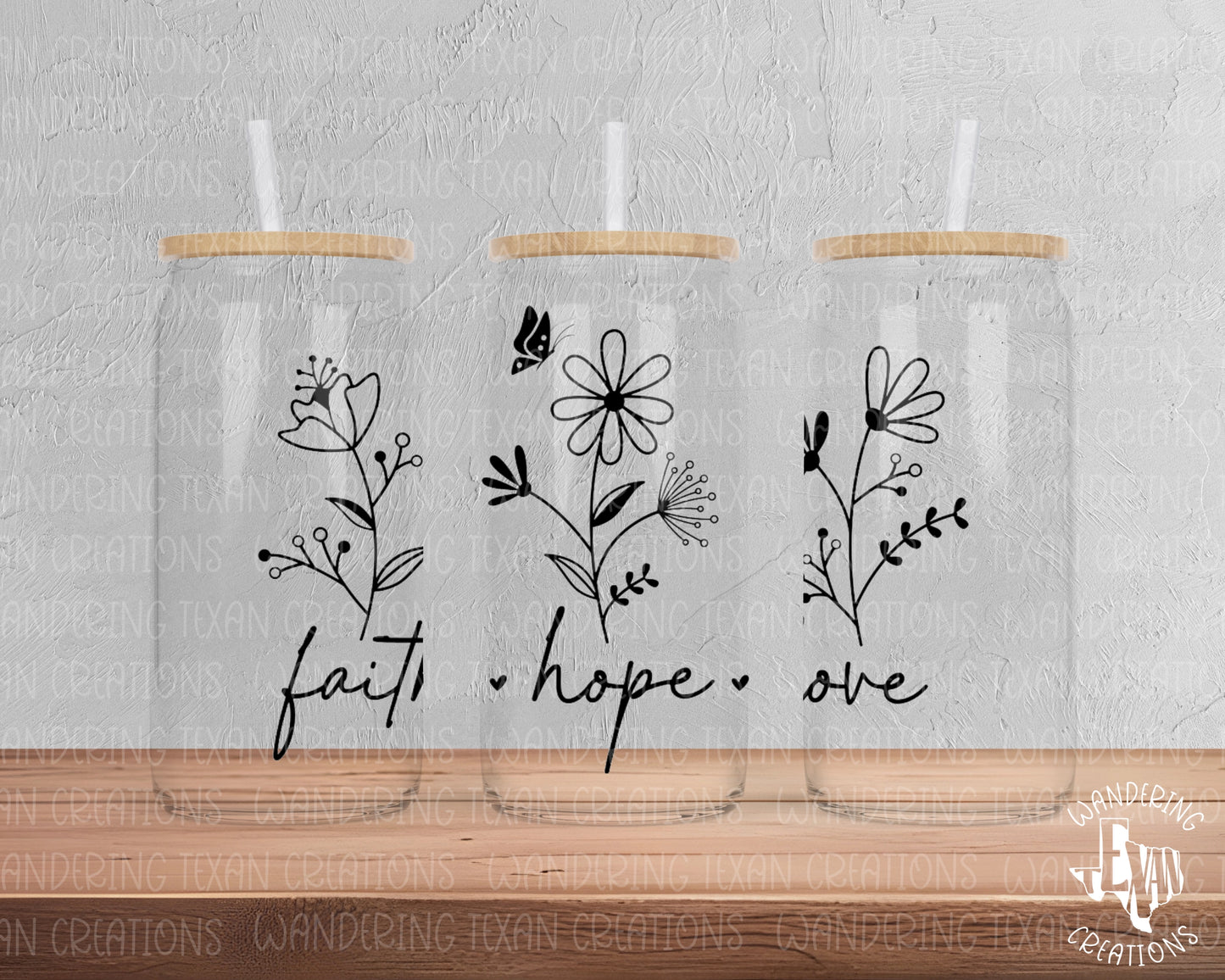 With a minimalist floral design, this tumbler is perfect for Easter and everyday use.