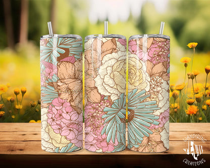 Vibrant floral designs combined with customizable size options (10 oz to 20 oz) will keep your drink looking fresh and fun. 