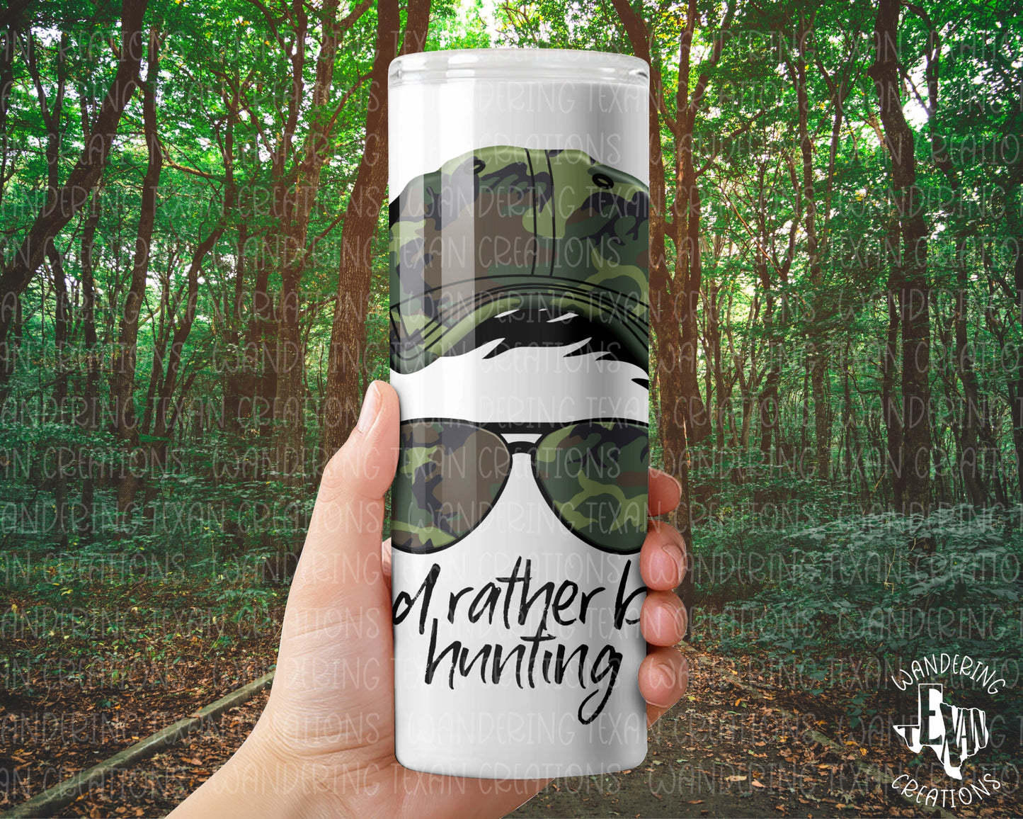  Featuring the phrase "I'd rather be hunting", this tumbler is the perfect Father's Day gift for the avid hunter in your life. 