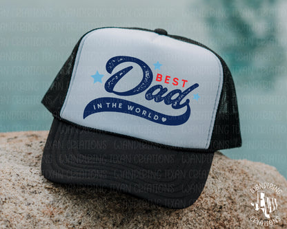 Best Dad Trucker Hat