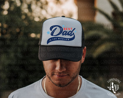 Best Dad Trucker Hat