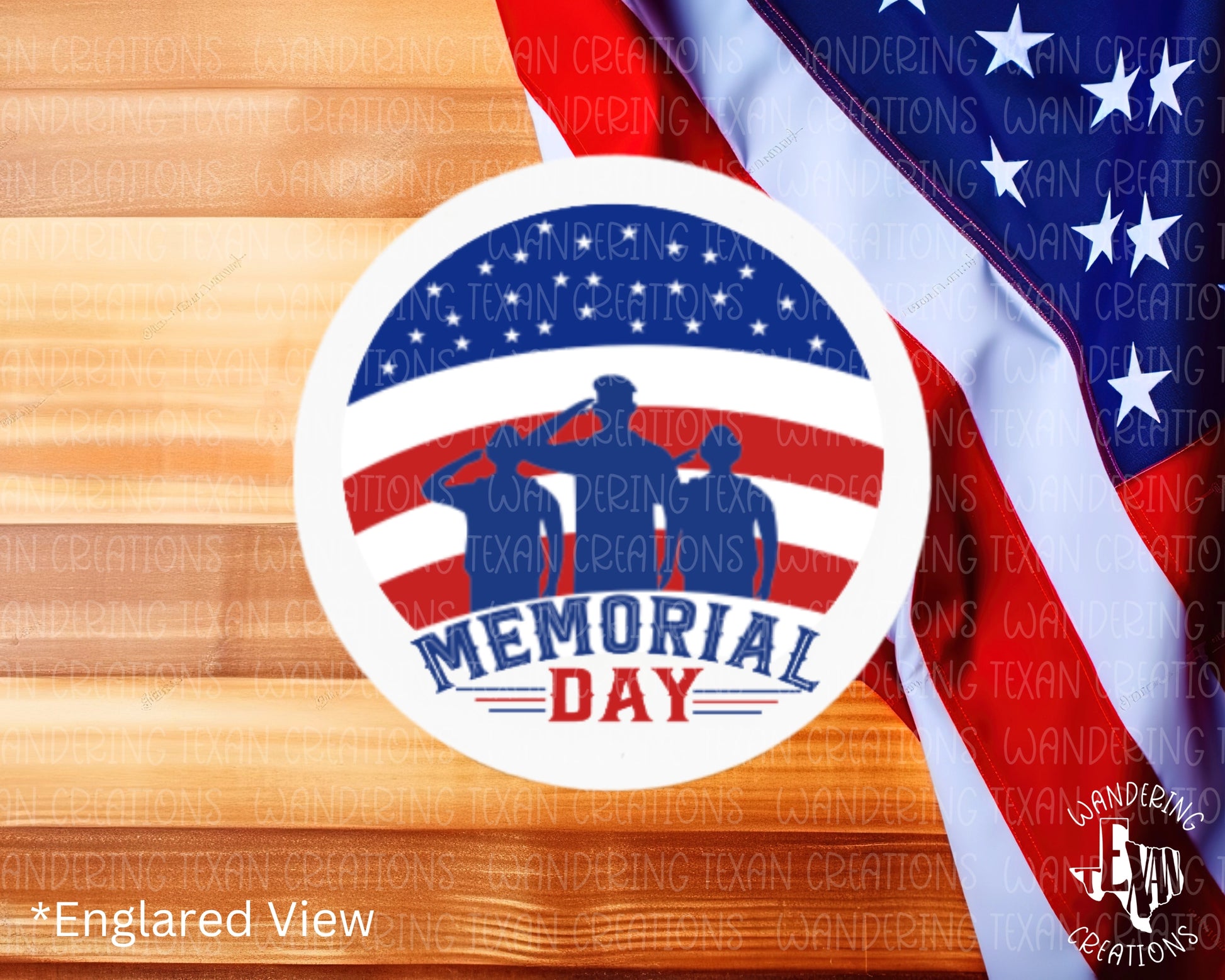 Made with sublimation printing, this magnet is a perfect way to honor those who have sacrificed for our country. 