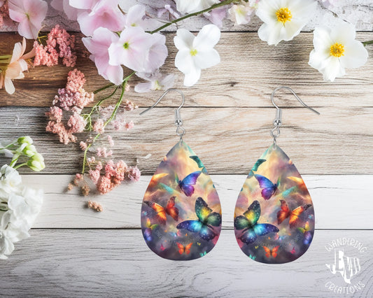 Flutter into style with our Butterfly Earrings.