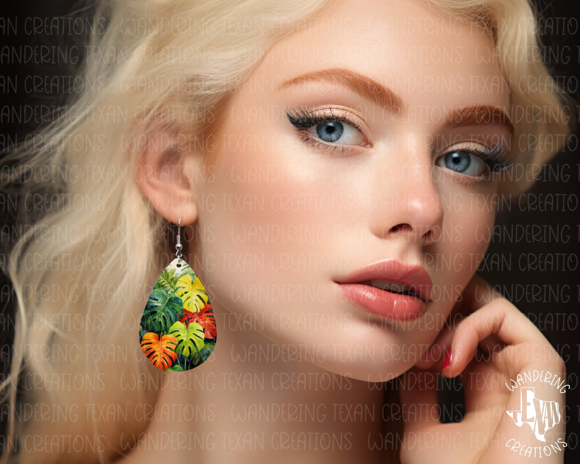  Featuring a colorful sublimation design, these earrings will bring tropical vibes to any outfit. 