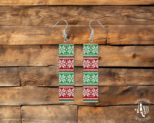 Ugly Sweater Earrings