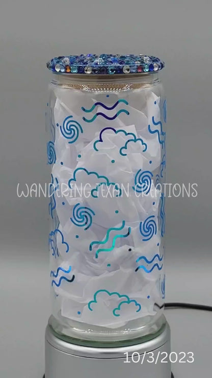 Aquarius Glass Tumbler