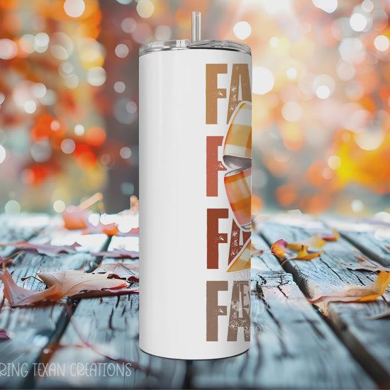 Made with durable stainless steel and a 30 oz capacity, it's perfect for keeping your favorite beverages hot or cold on the go. The sublimated design features a trendy fall plaid bow and the phrase "fall vibes" for a seasonal touch.