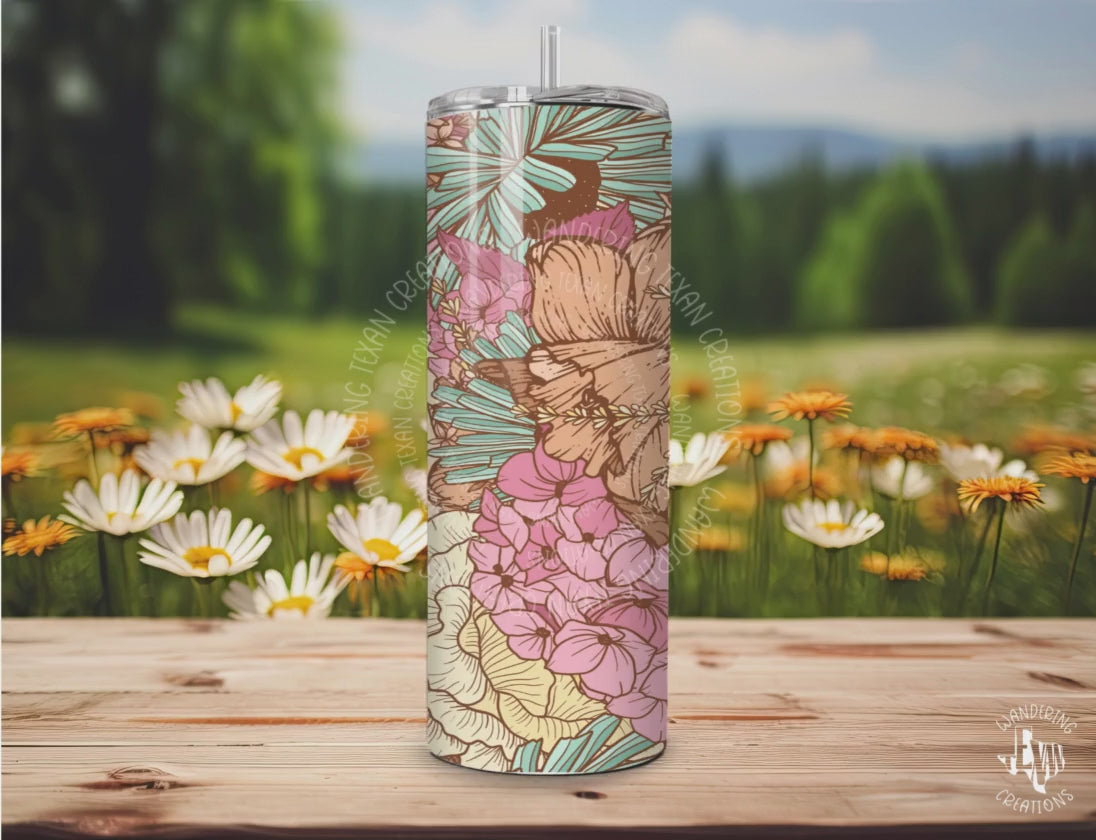 Vibrant floral designs combined with customizable size options (10 oz to 20 oz) will keep your drink looking fresh and fun. 